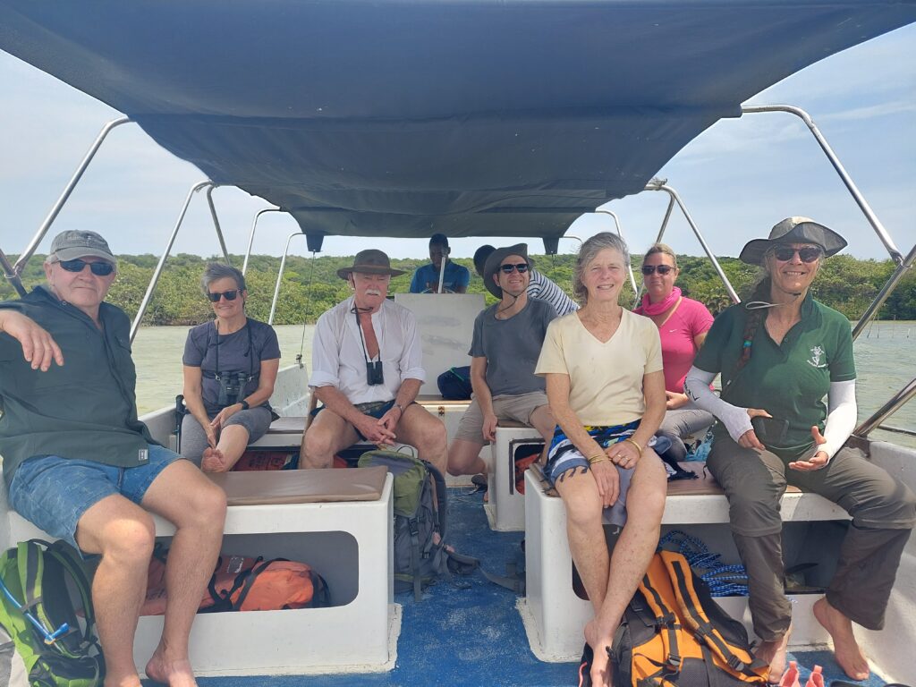 boat ride kosi bay lake estuary