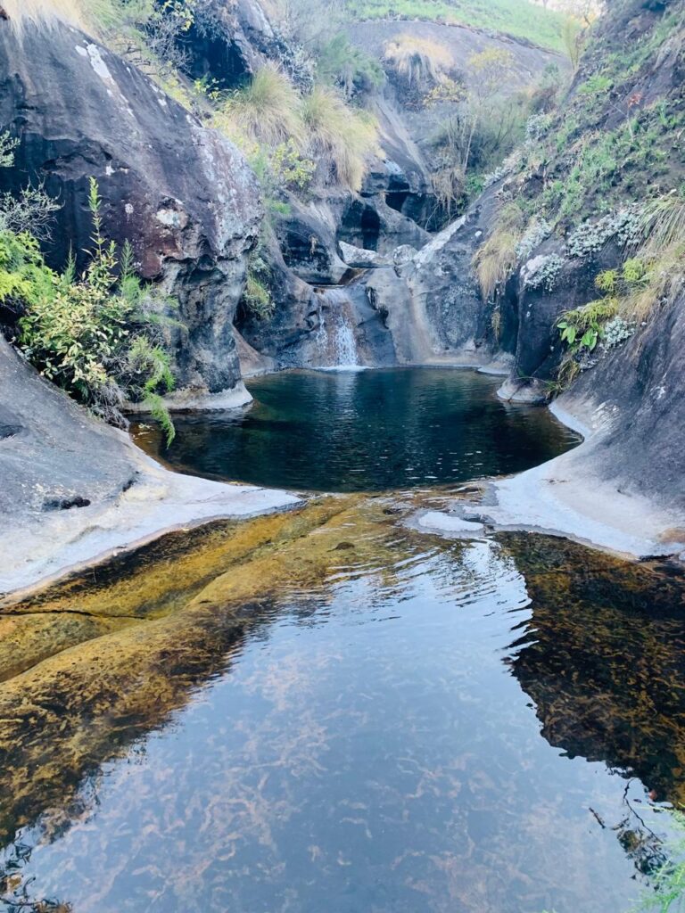 Pools in central Drakensberg