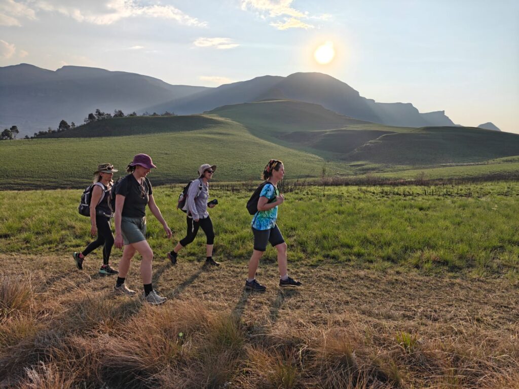 Slackpacking Cathkin and Champagne valleys