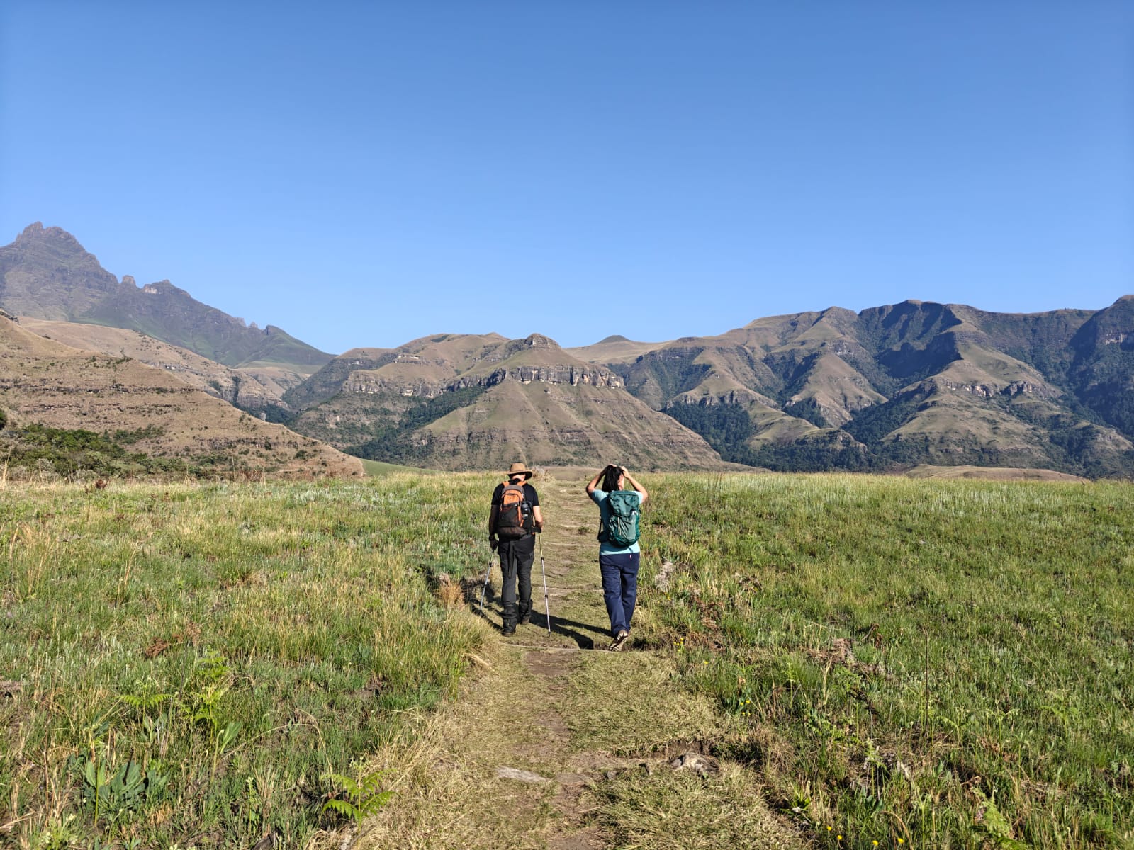 Slackpacking the beautiful Drakensberg
